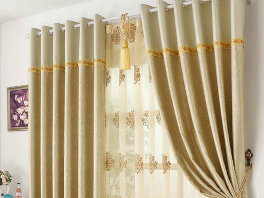 Cotton curtains