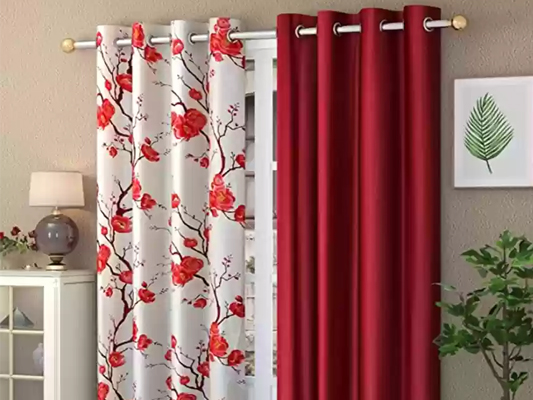 Cotton curtains